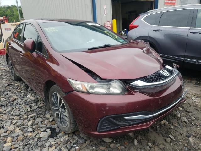 HONDA CIVIC EX 2013 with VIN 2HGFB2F88DH514761 - Photo from auction