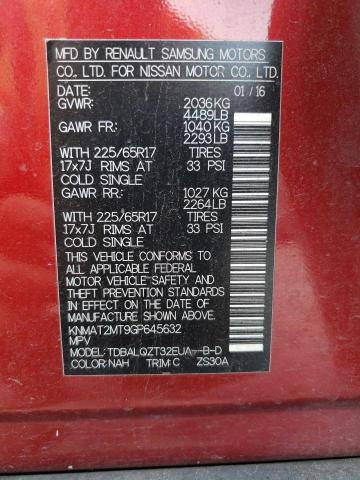 Foto 10 de la subasta – 2016 NISSAN ROGUE S con VIN KNMAT2MT9GP645632