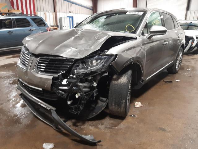 Photo 2 from auction – 2016 LINCOLN MKX RESERV with VIN 2LMTJ8LR6GBL55671