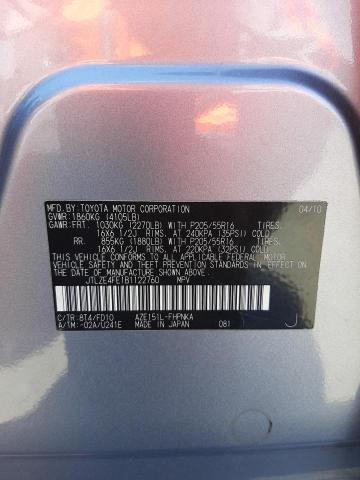 Photo 10 from auction – 2011 TOYOTA SCION XB with VIN JTLZE4FE1B1122760