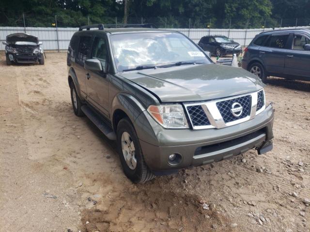 NISSAN PATHFINDER 2005 with VIN 5N1AR18U55C743973 - Photo from auction