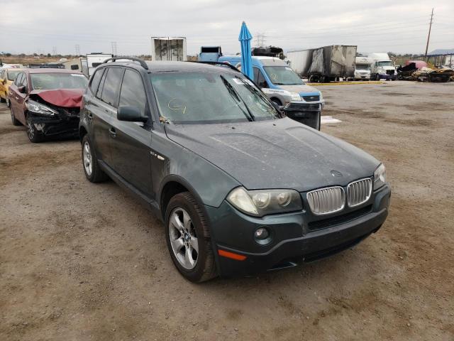 BMW X3 3.0SI 2007 with VIN WBXPC934X7WF26853 - Photo from auction