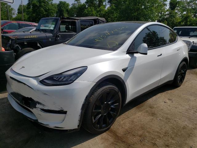 Photo 2 from auction – 2021 TESLA MODEL Y with VIN 5YJYGDEE5MF175779