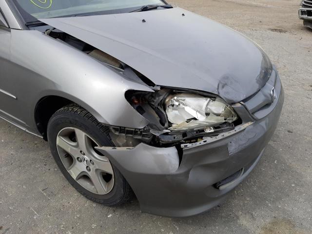 Photo 9 from auction – 2004 HONDA CIVIC EX with VIN 2HGES26754H569011