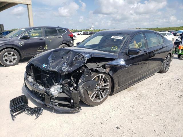 Photo 2 from auction – 2022 BMW 750 XI with VIN WBA7U2C08NCG99281