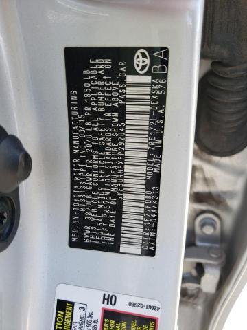 Photo 10 from auction – 2015 TOYOTA COROLLA L with VIN 5YFBURHEXFP292045