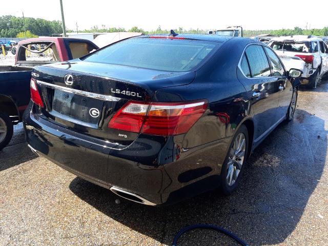 Photo 4 from auction – 2010 LEXUS LS 460L with VIN JTHDL5EF7A5002267