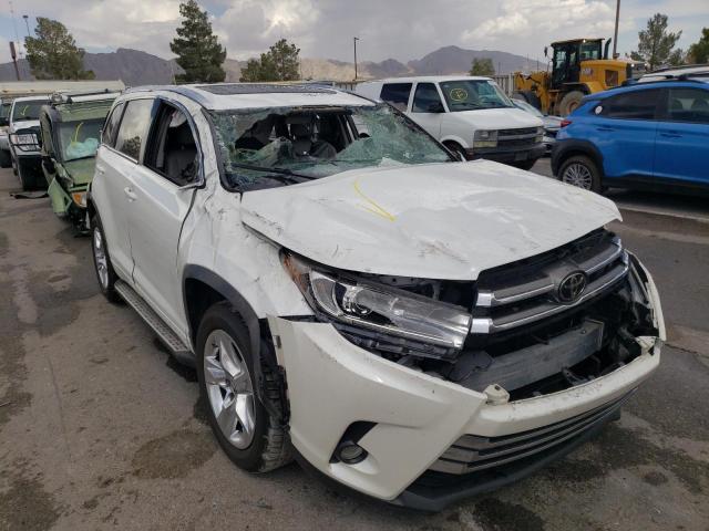 TOYOTA HIGHLANDER 2017 with VIN 5TDYZRFH2HS223269 - Photo from auction