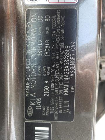 صورة رقم 10 من المزاد - 2010 KIA FORTE EX مع VIN KNAFU4A29A5828569