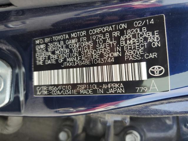 Photo 10 from auction – 2014 TOYOTA SCION XD with VIN JTKKUPB48E1043744