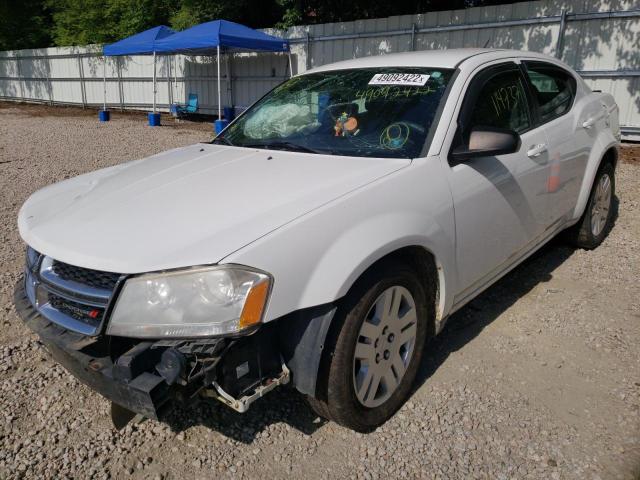 Photo 2 from auction – 2013 DODGE AVENGER SE with VIN 1C3CDZAB4DN619316