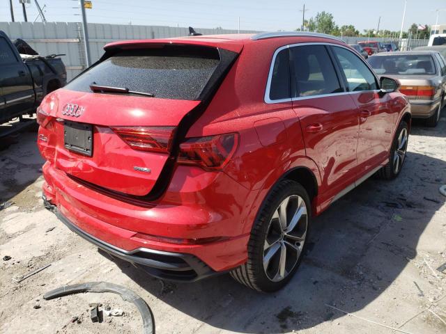 Photo 4 from auction – 2020 AUDI Q3 PRESTIG with VIN WA1FECF38L1121639