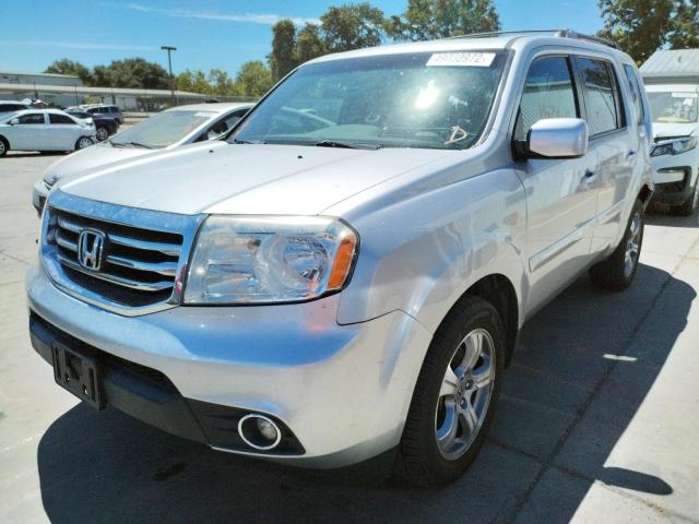 Photo 2 from auction – 2014 HONDA PILOT EXL with VIN 5FNYF4H51EB022378