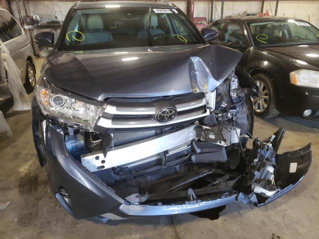 Photo 9 from auction – 2019 TOYOTA HIGHLANDER with VIN 5TDJZRFH5KS938300