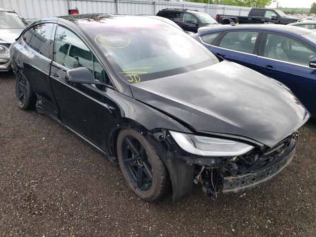 TESLA MODEL X 2018 with VIN 5YJXCBE22JF105167 - Photo from auction