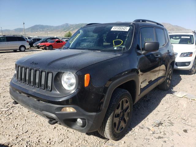 Photo 2 from auction – 2018 JEEP RENEGADE S with VIN ZACCJBAB9JPH59263