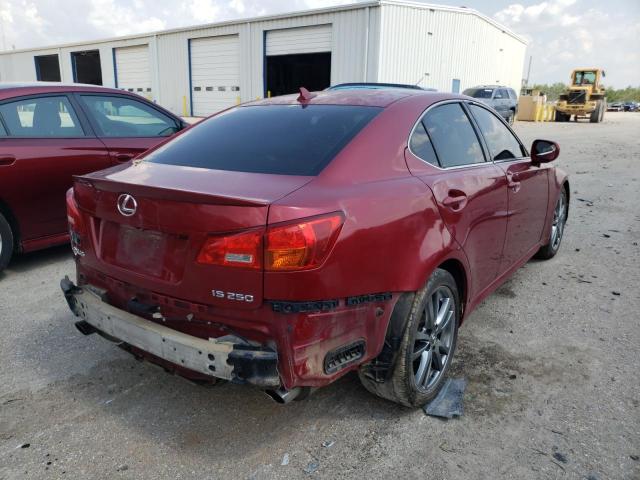 Photo 4 from auction – 2008 LEXUS IS 250 with VIN JTHBK262485072890