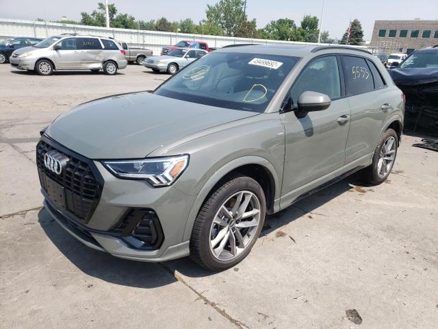 Photo 2 from auction – 2022 AUDI Q3 PREMIUM with VIN WA1EECF31N1007643