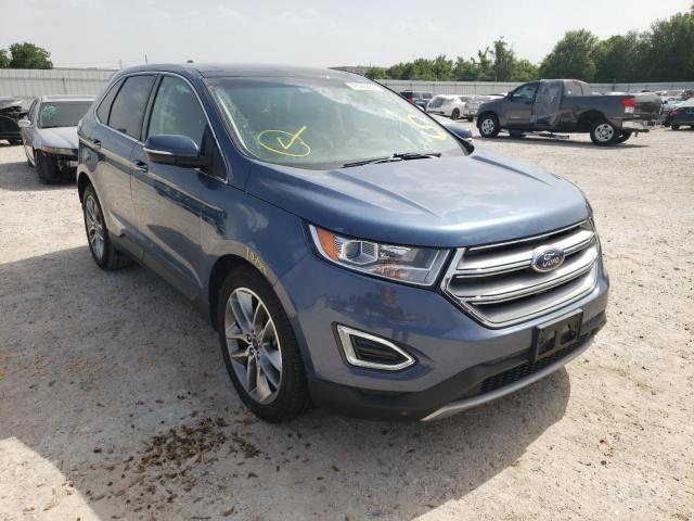 FORD EDGE TITAN 2018 with VIN 2FMPK3K87JBB25327 - Photo from auction