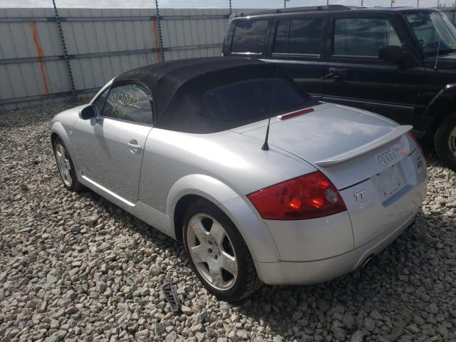 Photo 3 from auction – 2001 AUDI TT QUATTRO with VIN TRUUT28N511001294