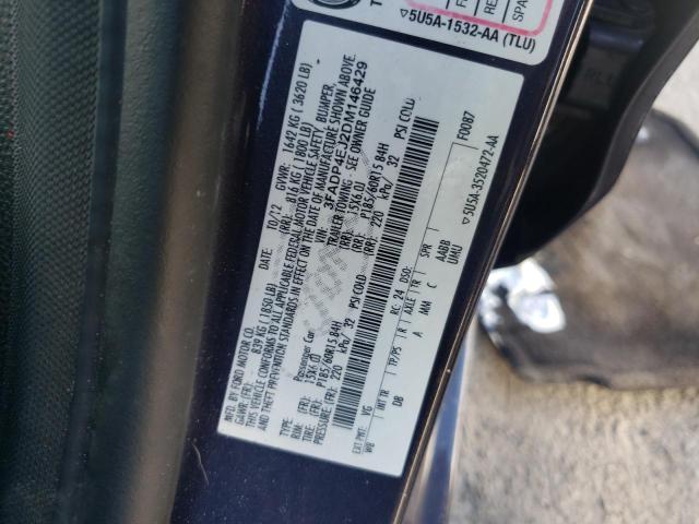 Photo 10 from auction – 2013 FORD FIESTA SE with VIN 3FADP4EJ2DM146429