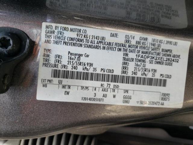 صورة رقم 10 من المزاد - 2014 FORD FOCUS SE مع VIN 1FADP3K2XEL282432