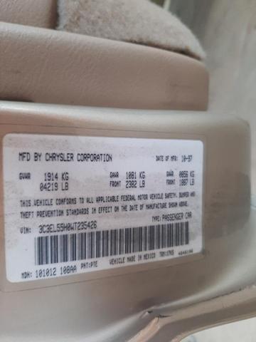 Photo 10 from auction – 1998 CHRYSLER SEBRING JX with VIN 3C3EL55H0WT235426