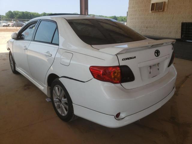 Photo 3 from auction – 2010 TOYOTA COROLLA BA with VIN 1NXBU4EEXAZ367633