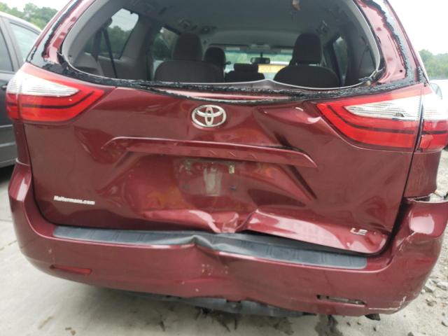 Photo 9 from auction – 2015 TOYOTA SIENNA LE with VIN 5TDKK3DCXFS673019