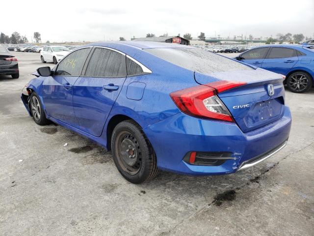 Photo 3 from auction – 2019 HONDA CIVIC LX with VIN 2HGFC2F65KH542378