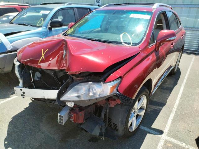 Photo 2 from auction – 2010 LEXUS RX 350 with VIN 2T2BK1BA6AC073472