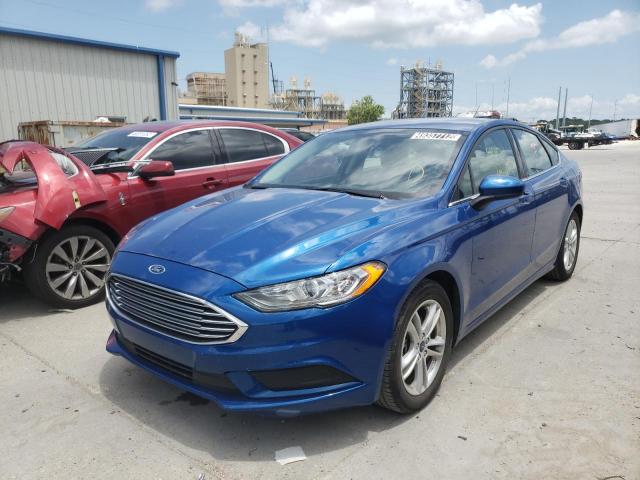 Photo 2 from auction – 2018 FORD FUSION SE with VIN 3FA6P0HD4JR175940