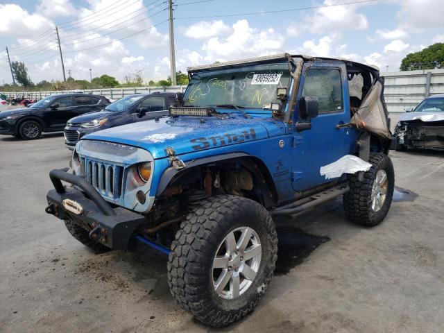 Photo 2 from auction – 2015 JEEP WRANGLER S with VIN 1C4AJWAG5FL669727