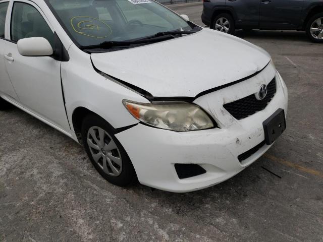 Photo 9 from auction – 2009 TOYOTA COROLLA BA with VIN JTDBL40E299093874