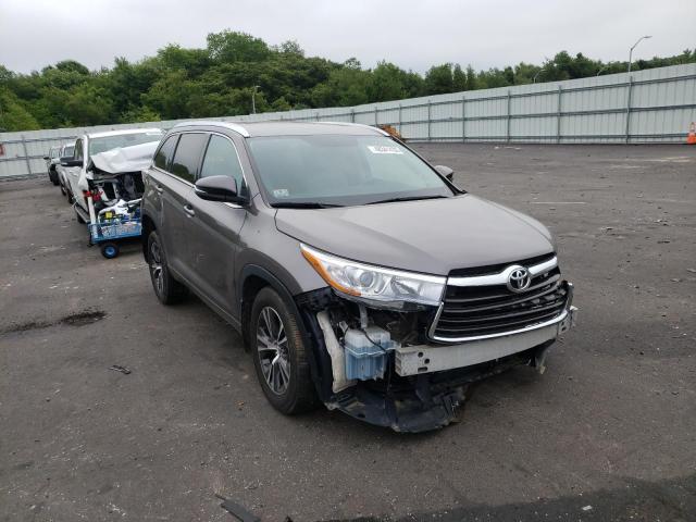 TOYOTA HIGHLANDER 2016 with VIN 5TDJKRFH5GS347489 - Photo from auction