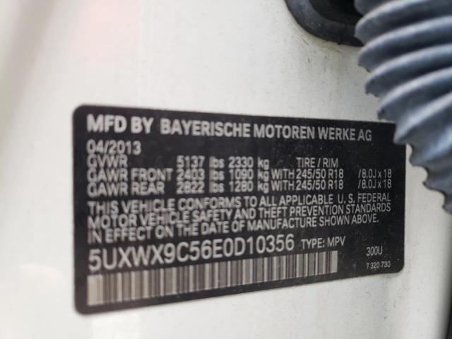 Photo 10 from auction – 2014 BMW X3 with VIN 5UXWX9C56E0D10356