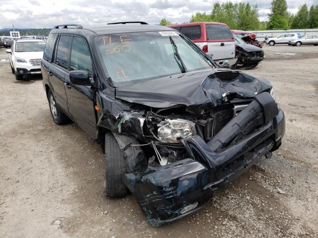 HONDA PILOT EX 2007 with VIN 2HKYF18427H507588 - Photo from auction