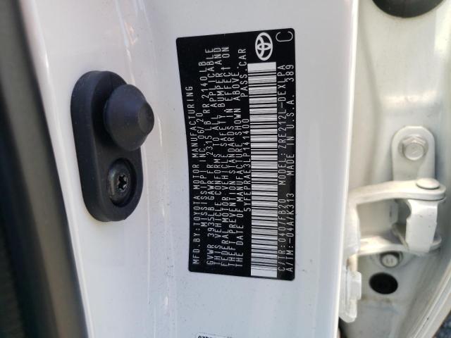 Photo 10 from auction – 2020 TOYOTA COROLLA LE with VIN 5YFEPRAE3LP141400