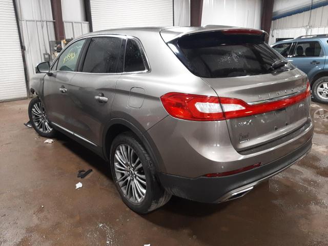 Photo 3 from auction – 2016 LINCOLN MKX RESERV with VIN 2LMTJ8LR6GBL55671