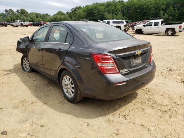 Photo 3 from auction – 2017 CHEVROLET SONIC LT with VIN 1G1JD5SGXH4120708