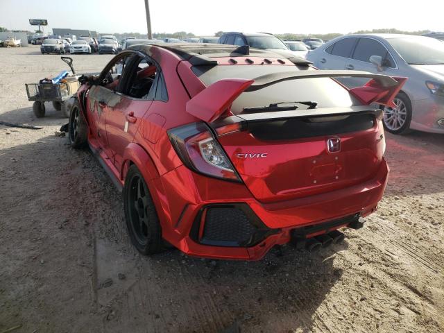 Photo 3 from auction – 2018 HONDA CIVIC TYPE with VIN SHHFK8G76JU201103