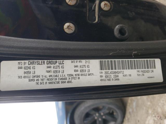 Photo 10 from auction – 2011 DODGE CHALLENGER with VIN 2B3CJ4DG0BH524712