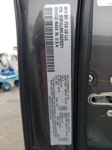 Photo 10 from auction – 2020 JEEP CHEROKEE L with VIN 1C4PJLLBXLD628221