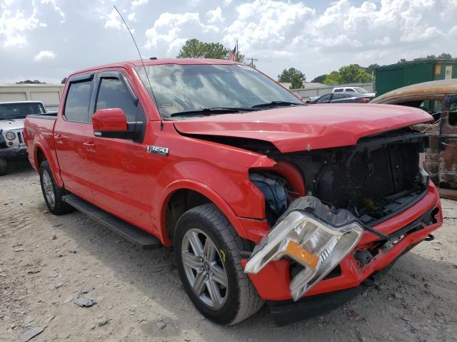 Photo 1 from auction – 2018 FORD F150 SUPER with VIN 1FTEW1E55JKE19661