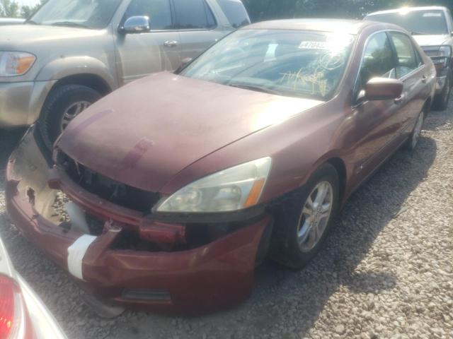 Photo 2 from auction – 2007 HONDA ACCORD EX with VIN 1HGCM56837A035911