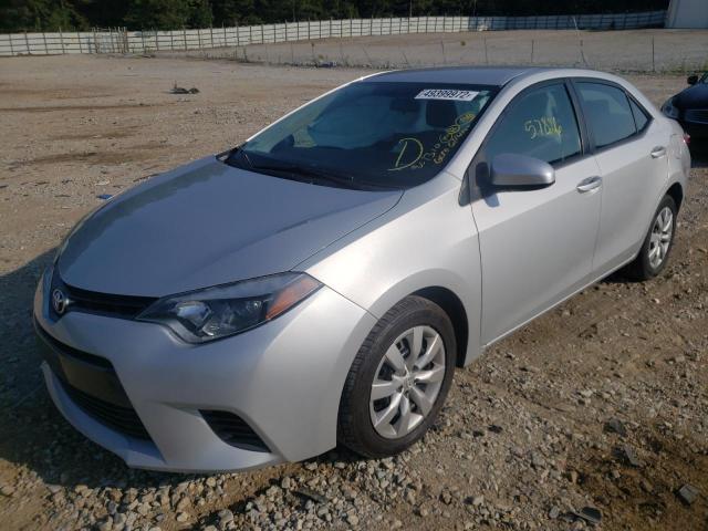 Photo 2 from auction – 2015 TOYOTA COROLLA L with VIN 2T1BURHE3FC421310