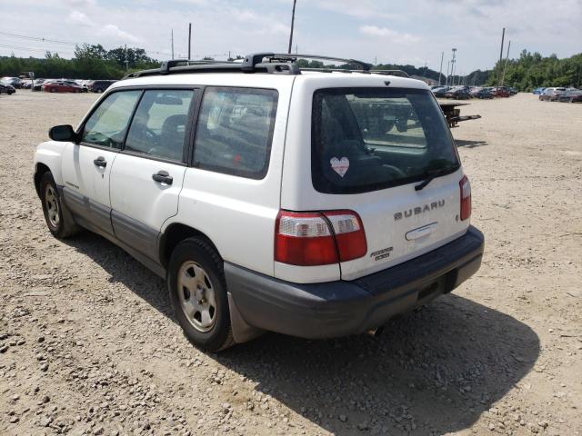 Photo 3 from auction – 2001 SUBARU FORESTER with VIN JF1SF63501H707707