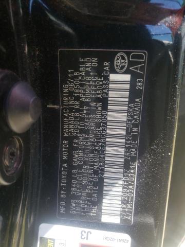 Photo 10 from auction – 2011 TOYOTA COROLLA BA with VIN 2T1BU4EE7BC637050