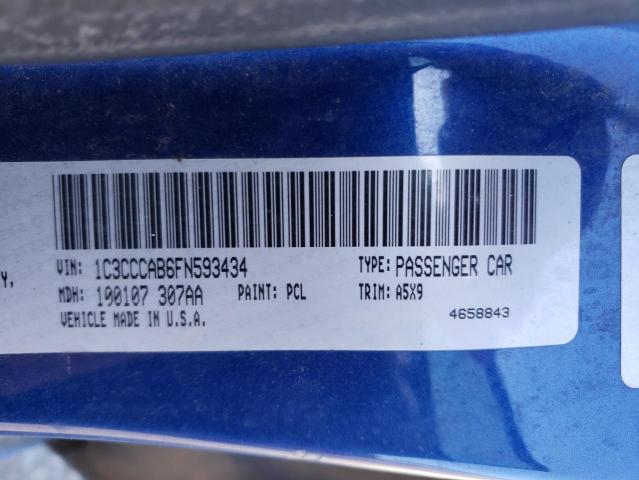Photo 10 from auction – 2015 CHRYSLER 200 LIMITE with VIN 1C3CCCAB6FN593434