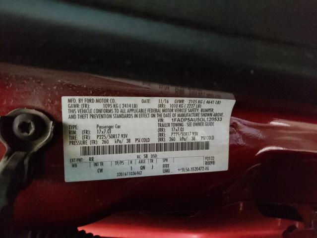 Photo 10 from auction – 2016 FORD C-MAX SE with VIN 1FADP5AU5GL120533